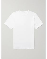 Sunspel - Sea Island Cotton-jersey T-shirt - Lyst