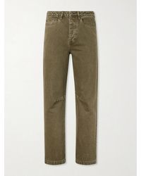 MANAAKI - Pita Straight-Leg Garment-Dyed Jeans - Lyst