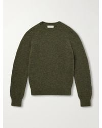 Dries Van Noten - Brushed Alpaca-Blend Sweater - Lyst