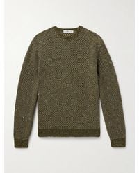 Inis Meáin - Breidin Merino Wool And Cashmere-blend Sweater - Lyst