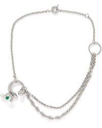 Acne Studios - Silver-tone Faux Pearl Necklace - Lyst