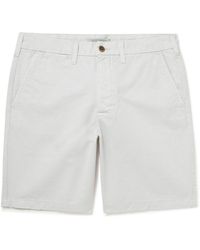 Outerknown - Nomad Straight-leg Organic Cotton-twill Chino Shorts - Lyst