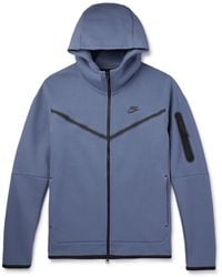 Nike - Sportswear Cotton-blend Tech-fleece Zip-up Hoodie - Lyst