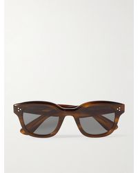 Garrett Leight - Cyprus Square-frame Acetate Sunglasses - Lyst