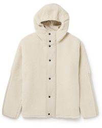 Loro Piana - Shell-trimmed Cashmere And Silk-blend Fleece Jacket - Lyst