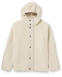 Loro Piana - Shell-Trimmed Cashmere And Silk-Blend Fleece Jacket - Lyst