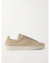 Tom Ford - Warwick Perforated Suede Sneakers - Lyst