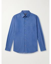 ZEGNA - Denim Shirt - Lyst