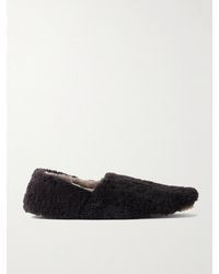 MR P. - Shearling Slippers - Lyst