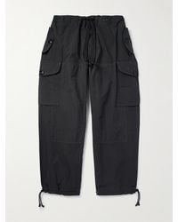 Maison Margiela - Bootcut-Cargohose aus einer Baumwollmischung mit Kordelzugbund - Lyst