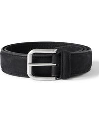Anderson's - 3.5cm Nubuck Belt - Lyst