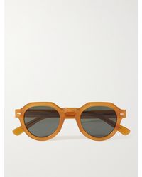 Ahlem - Grenelle Round-frame Acetate Sunglasses - Lyst