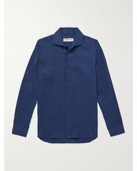 Orlebar Brown - Giles Slim-fit Linen Shirt - Lyst