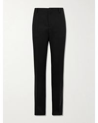 Valentino Garavani - Straight-Leg Virgin Wool-Twill Trousers - Lyst