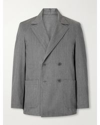 STÒFFA - Double-Breasted Wool-Twill Suit Jacket - Lyst