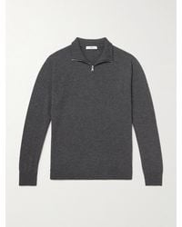 MR P. - James Cashmere Half-zip Sweater - Lyst