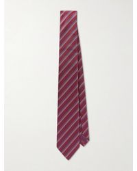Charvet - 8.5Cm Striped Silk-Jacquard Tie - Lyst