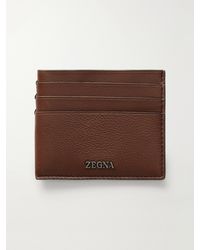ZEGNA - Leather Cardholder - Lyst