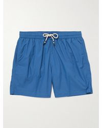 Hartford - Slim-Fit Mid-Length Recycled Swim Shorts - Lyst