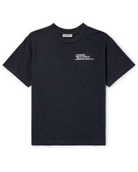 CHERRY LA - American Outdoorsman Garment-dyed Logo-print Cotton-jersey T-shirt - Lyst