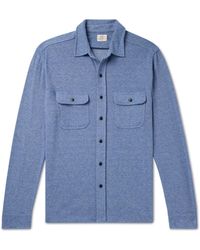 Faherty - Legendtm Striped Recycled Stretch-knit Shirt - Lyst