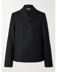 Jacquemus - Double-Breasted Wool-Twill Blazer - Lyst