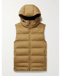 Loro Piana - Fillmore Quilted Storm System Cashmere Hooded Down Gilet - Lyst