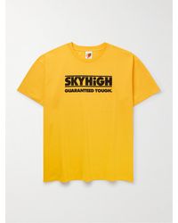 Sky High Farm - Logo-print Organic Cotton-jersey T-shirt - Lyst