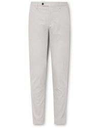 Incotex - Venezia 1951 Slim-fit Pinstriped Cotton-blend Seersucker Trousers - Lyst