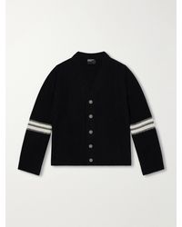 Enfants Riches Deprimes - Striped Cashmere Cardigan - Lyst