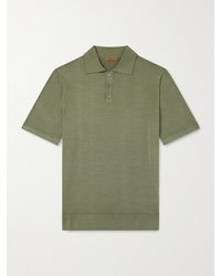 Barena - Marco Merino Wool Polo Shirt - Lyst