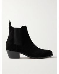 Grenson - Marco 222f Suede Chelsea Boots - Lyst