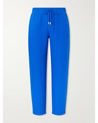 Vilebrequin - Pacha Straight-Leg Woven Linen Drawstring Trousers - Lyst