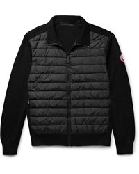 Canada Goose - Hybridge Wool And Shell-down Jacket - Lyst