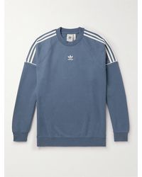 adidas Originals 'retro Revival' Logo Graphics Sweatshirt in Navy (Blue)  for Men | Lyst UK