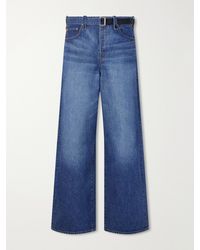 Sacai - Levi's Wide-Leg Belted Jeans - Lyst