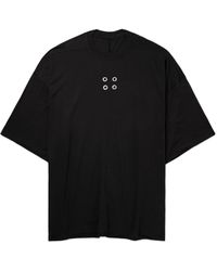 Rick Owens - Tommy Embellished Cotton-jersey T-shirt - Lyst