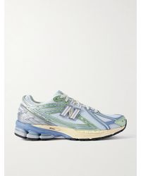 New Balance - 1906R Mesh And Leather Sneakers - Lyst