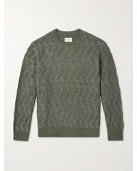 Aimé Leon Dore - Cable-Knit Cotton-Blend Sweater - Lyst