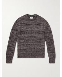 Oliver Spencer - Burley Slim-Fit Space-Dyed Knitted Sweater - Lyst