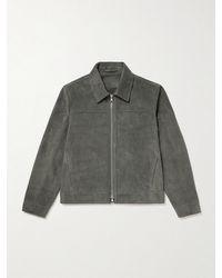 MR P. - Suede Coach Jacket - Lyst