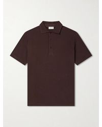 Frescobol Carioca - Luca Organic Cotton Piqué Polo Shirt - Lyst
