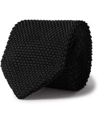 MR P. - 7Cm Knitted Silk Tie - Lyst