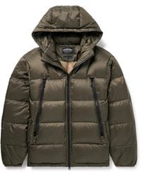 FRIZMWORKS - Altavia Slim-Fit Quilted Nylon Hooded Down Jacket - Lyst