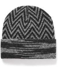 Missoni - Striped Crochet-knit Beanie - Lyst
