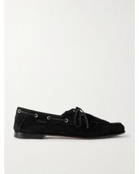 Tom Ford - Theo Suede Boat Shoes - Lyst