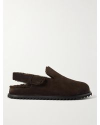 Officine Creative - Introspectus Shearling-lined Suede Mules - Lyst