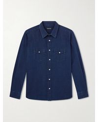 Tom Ford - Denim Shirt - Lyst