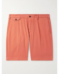 Slowear - Venezia 1951 Slim-Fit Straight-Leg Cotton-Blend Bermuda Shorts - Lyst