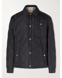 Burberry - Reversible Padded Quilted Shell Jacket - Lyst